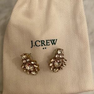 J.Crew Statement Crystal Earrings